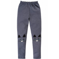 20-118206 "Meow" Лосины для девочки, 2-6 лет, серый 20-118206 "Meow" Лосины для девочки, 2-6 лет, серый